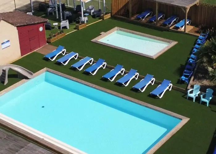 Campingplatz Mobil-home 20m² 4 Pers - Terrasse - - Api-1-52-553 *